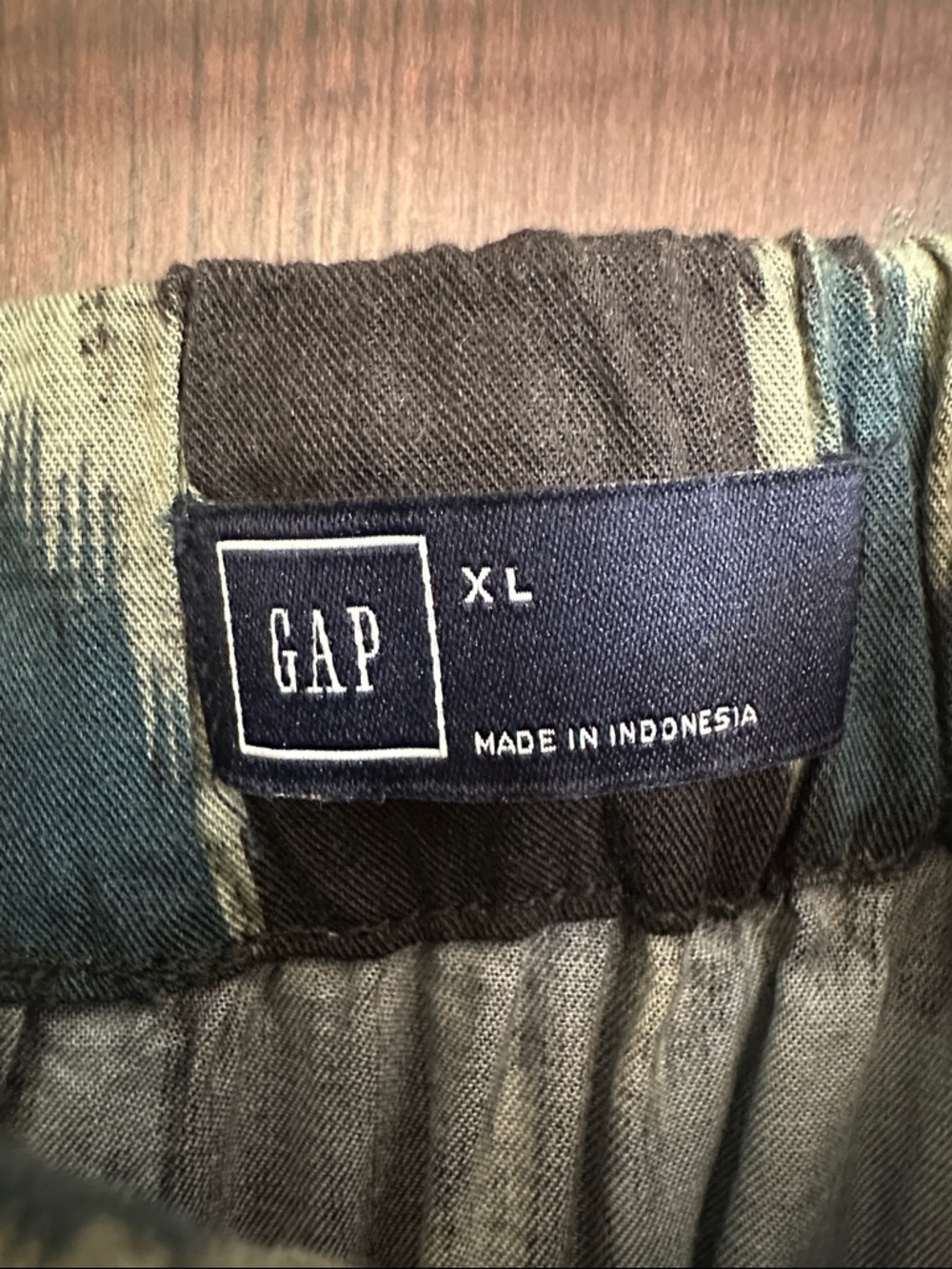 GAP Teal Black Cream Patterned Skirt - Picture 3 of 3